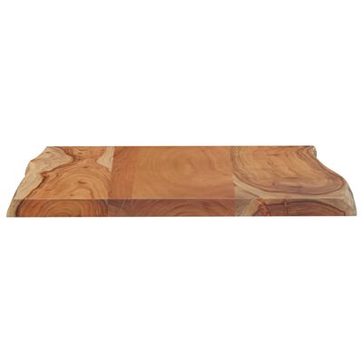 vidaXL Beistelltisch 50x40x2,5 cm Massivholz Akazie Naturkante