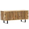 vidaXL TV-Schrank 90x30x40 cm Massivholz Mango