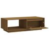 vidaXL Couchtisch Honigbraun 110x50x33,5 cm Massivholz Kiefer