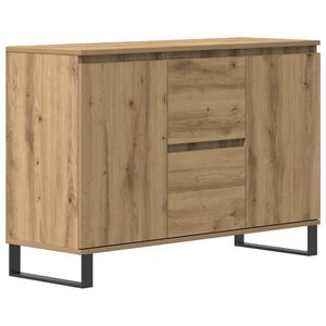 vidaXL Sideboard Artisan-Eiche 101,5x35x70 cm Holzwerkstoff