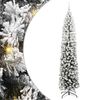 vidaXL K&uuml;nstlicher Weihnachtsbaum mit 300 LEDs mit St&auml;nder Gr&uuml;n 240 cm