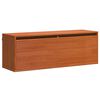 vidaXL Wandschrank Wachsbraun 100 x 30 x 35 cm Massives Kiefernholz