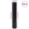 vidaXL Stretchfolie 6 Stk. Schwarz 23 &mu;m 50 cm x 150 m