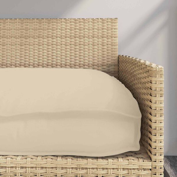 vidaXL Kissen Beige 120 x 60 x 12 cm Oxford-Stoff