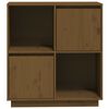 vidaXL Sideboard Honigbraun 74x35x80 cm Massivholz Kiefer