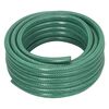 vidaXL Gartenschlauch mit Armaturen-Set Gr&uuml;n 0,6" 50 m PVC