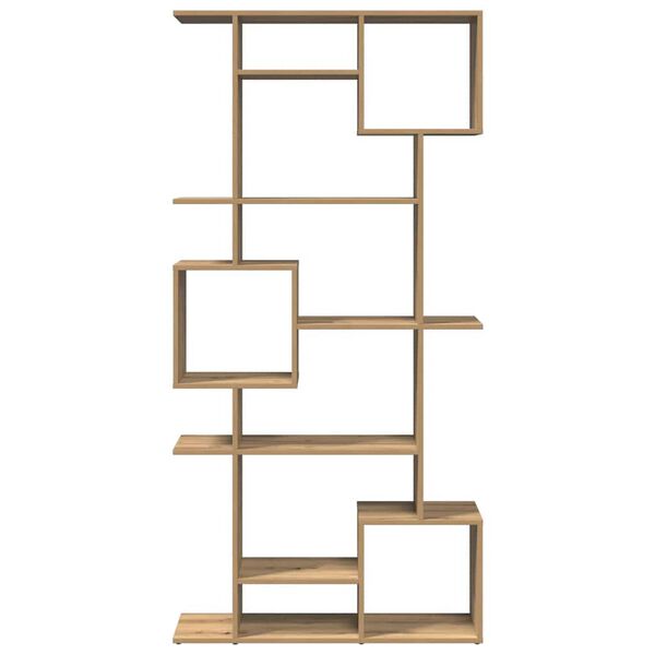 vidaXL Bücherregal Artisan-Eiche 92x29x188 cm Holzwerkstoff