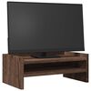 vidaXL Monitorst&auml;nder Braun Eichen-Optik 42x24x16 cm Holzwerkstoff