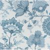 DUTCH WALLCOVERINGS Tapete Krisha Wei&szlig; und Blau