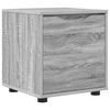 vidaXL Badezimmerschrank 40,5 x 40 x 44 cm Holzwerkstoff Graues Sonoma