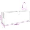 vidaXL Outdoor Aufbewahrungstasche 175 x 55 x 75 cm 420D Oxford Stoff