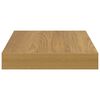 vidaXL Wandregal 2 pcs Braun 23 x 23,5 x 4 cm Holzwerkstoff