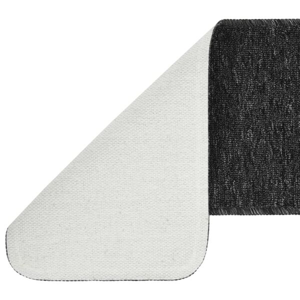 vidaXL Antirutsch Stufenmatten 15 Stk. 60x25 cm Anthrazit Rechteckig