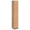 vidaXL Badschrank Artisan-Eiche 32x34x188,5 cm Holzwerkstoff