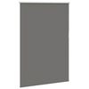 vidaXL Verdunkelungsrollo Grau 95x150 cm Stoffbreite 90,7 cm Polyester