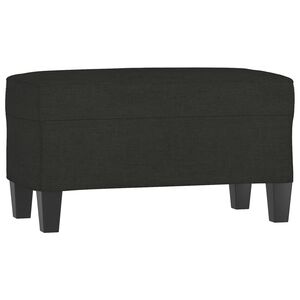vidaXL Sitzbank Schwarz 70x35x41 cm Stoff