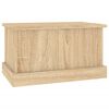 vidaXL Aufbewahrungsbox Sonoma-Eiche 50 x 30 x 28 cm Holzwerkstoff