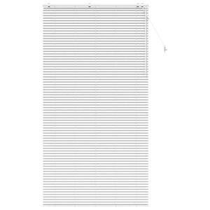 vidaXL Venezianische Jalousie Wei&szlig; 130 x 250 cm 35 mm
