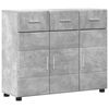 vidaXL Sideboard FLORIN Beton Grau 88,5 x 30,5 x 73 cm Holzwerkstoff
