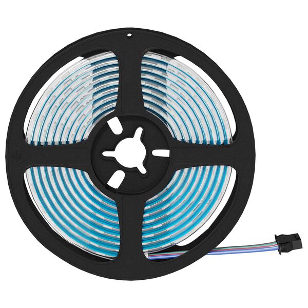 vidaXL LED Streifen 2 pcs Schwarz und Transparent 210 x 0,8 x 0,3 cm