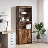 vidaXL Highboard R&auml;uchereiche 70x35x180 cm Holzwerkstoff