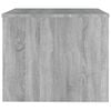 vidaXL Couchtisch Grau Sonoma 80x50x40 cm Holzwerkstoff