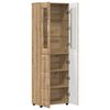 vidaXL Highboard FLORIN Artisan-Eiche 60 x 35 x 182 cm Holzwerkstoff