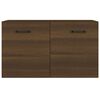 vidaXL Wandschrank Braun Eichen-Optik 60x36,5x35 cm Holzwerkstoff