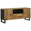 vidaXL TV-Schrank 105x33,5x46 cm Massivholz Mango & Holzwerkstoff