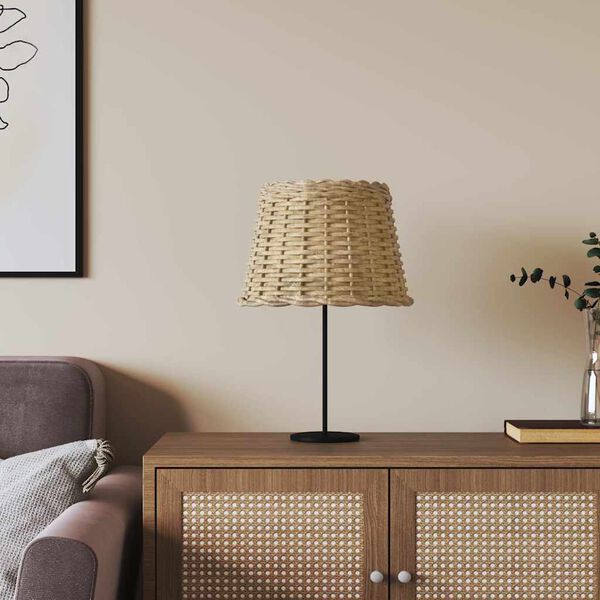 vidaXL Lampenschirm Braun &Oslash;30x20 cm Korbweide