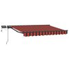 vidaXL Manueller Markisenrahmen mit LEDs 3,5 x 2 m