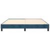 vidaXL Boxspringbettgestell Dunkelblau 180x200 cm Samt