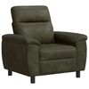 vidaXL Sofa Olivegr&uuml;n 95 x 90 x 95 cm Kunstwildleder