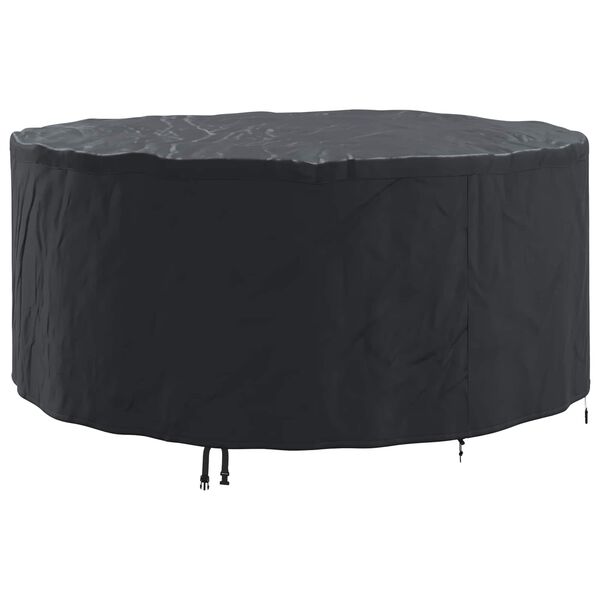 vidaXL Gartenmöbelabdeckung Schwarz 200 x 200 x 85 cm 600D-Gewebe