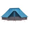 vidaXL Familien-Tipi-Zelt mit Dach Blau 680 x 430 x 270 cm