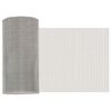 vidaXL Mesh Bildschirm 20 x 1000 cm 8 Mesh Edelstahl 201 Silber