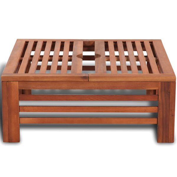 vidaXL Sonnenschirmständer-Verkleidung aus Holz