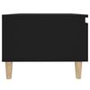 vidaXL Beistelltische 2 Stk. Schwarz 50x46x35 cm Holzwerkstoff