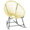 vidaXL Acapulco-Gartenstuhl Poly Rattan Beige
