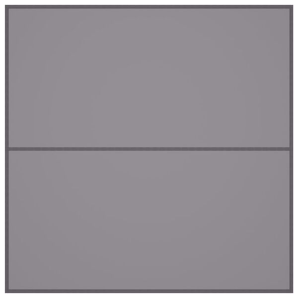 vidaXL Outdoor-Tarp 4x4 m Grau
