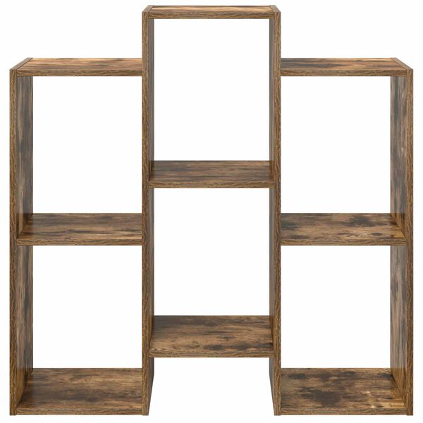 vidaXL Sideboard Ger&auml;ucherte Eiche 90 x 30 x 90 cm