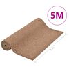 vidaXL Kunstrasen mit Noppen 5x1 m Beige