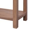vidaXL Konsolentisch 145&times;30&times;80 cm Teak Massivholz