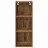 vidaXL H&auml;ngeschrank Riga Altholz 30 x 29,5 x 80 cm Holzwerkstoff