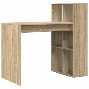 vidaXL Schreibtisch Sonoma-Eiche Holzwerkstoff 108 x 55 x 103.5 cm