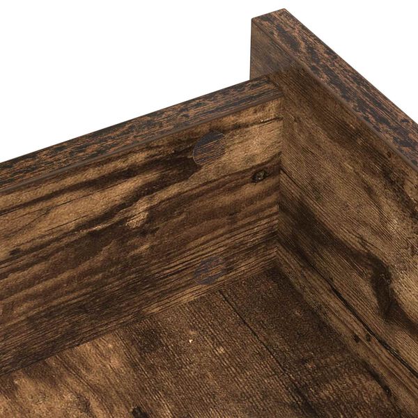 vidaXL Selbstklebende Schraubenabdeckung 2 pcs Ger&auml;ucherte Eiche