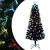 vidaXL Künstlicher Weihnachtsbaum Grün 210 cm PVC