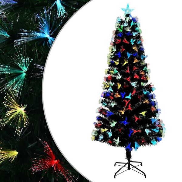 vidaXL Künstlicher Weihnachtsbaum Grün 210 cm PVC