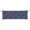 vidaXL Gartenbank-Auflagen 2 Stk. Marineblau 150x50x7 cm Oxford-Gewebe