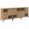 vidaXL Sideboards 3 stk. Artisan-Eiche 60 x 35 x 70 cm Holzwerkstoff